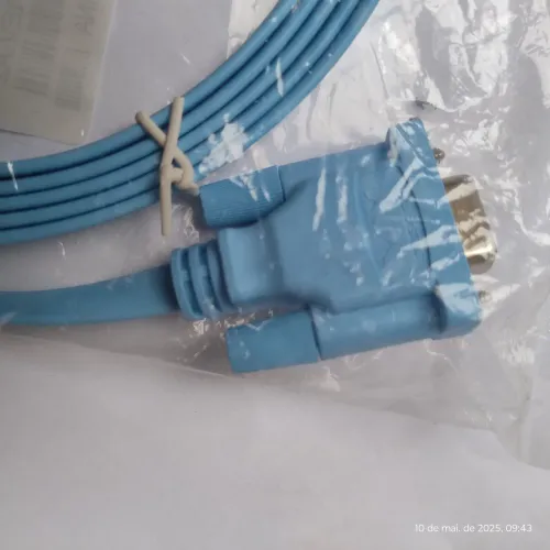 Cabo de rede RJ-45, console cisco DB9.