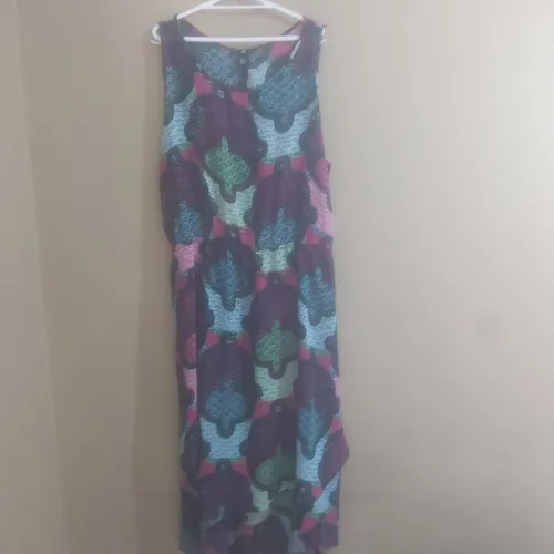 Vestido G  longo fino , transparente  beach! Praia , no seu Verão. 