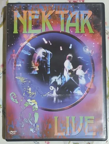 Dvd Nektar - Live (Rock Progressivo)