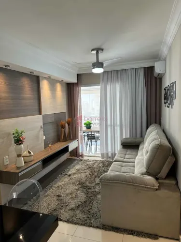 APARTAMENTO MOBILIADO PARA LOCAÇÃO NO CONDOMÍNIO PREMIATTO - JUNDIAÍ/SP