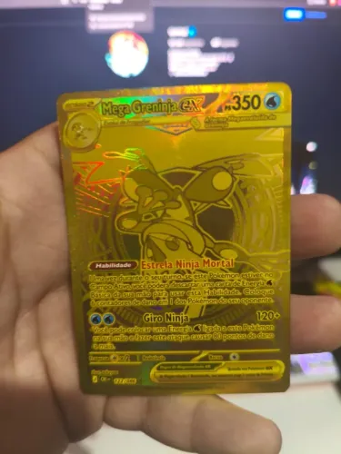(carta) Mega Greninja EX GOLD