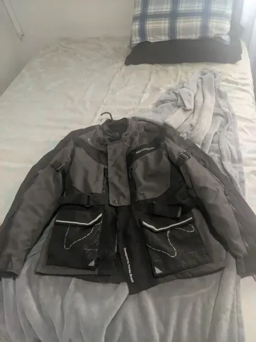 Jaqueta Honda Unissex Parka Adventure- Preto/Cinza