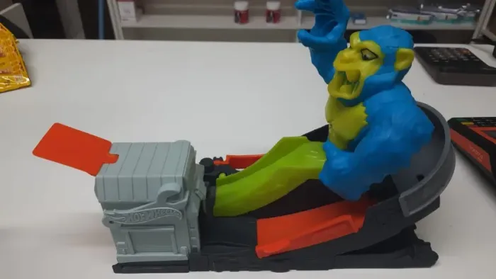 PISTA HOT WHEELS - ATAQUE TOXICO DO GORILA