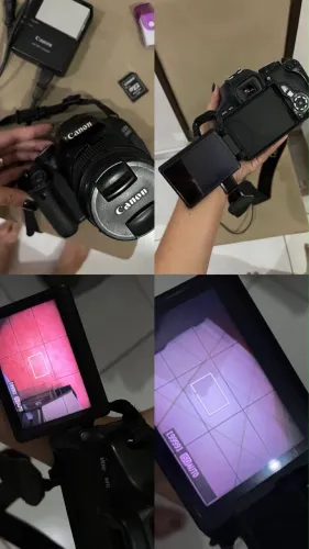 Câmera canon