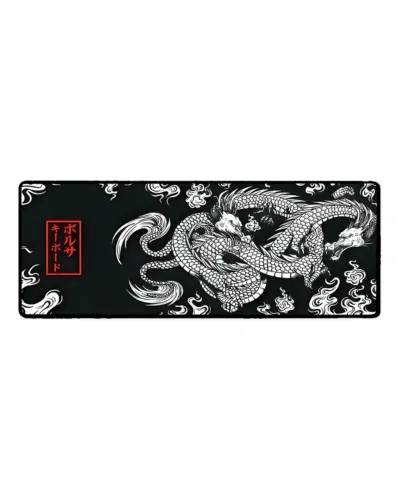Mouse Pad Gamer Drag Chinês Extra Grande 90x40 Deskpad Speed.