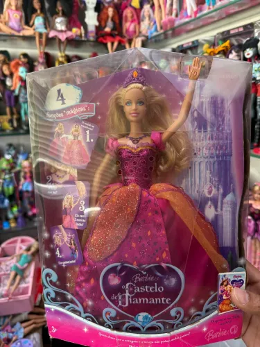 Barbie castelo de diamantes na caixa completa 