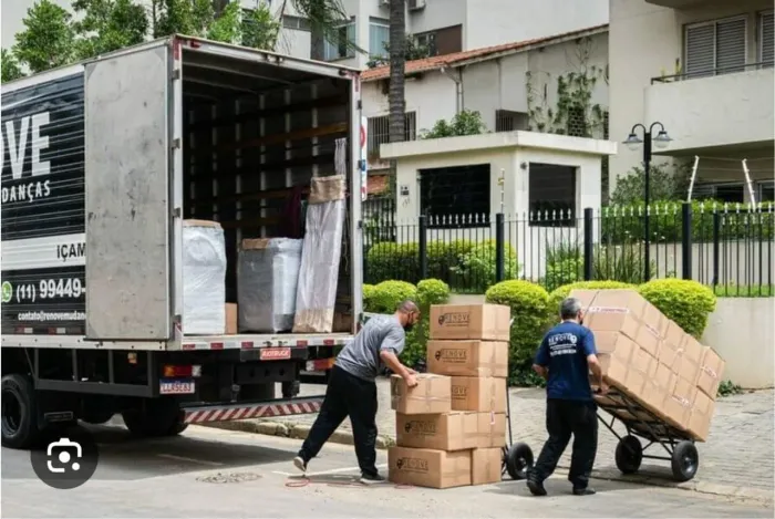 Mudança com ajudantes
