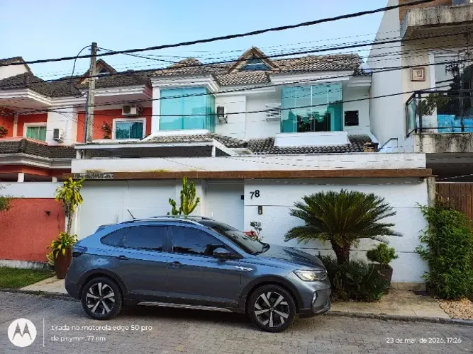 casa 4 quartos + depend  vargem grande piscina + área gourmet condominio a 50m bandeirante