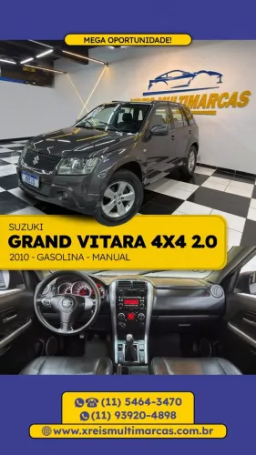 Suzuki Grand Vitara 2.0 16V 4x2/4x4 5P Mec. 2010