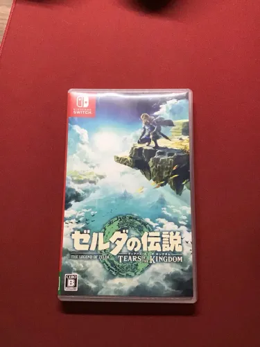 Jogo Zelda Tears of the Kingdom do Nintendo Switch
