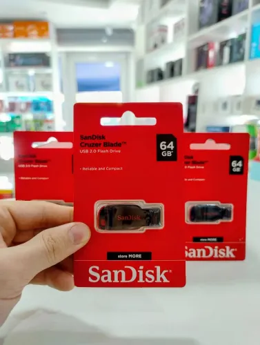 Lote Pen Drive SanDisk 64GB Cruzer Blade Para Revenda