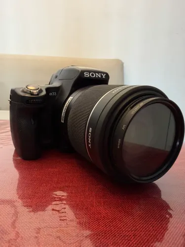 Vendo câmera pro Sony A33