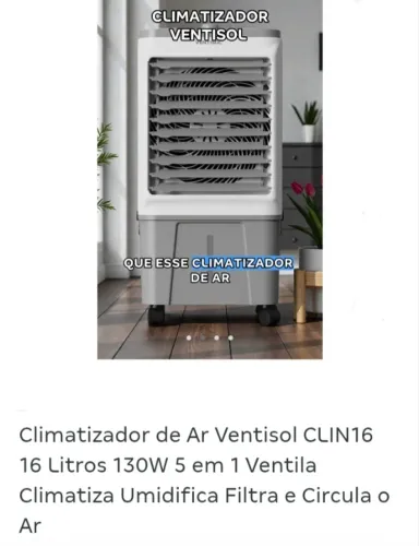 Climatizador e Ventilador