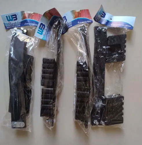 Pés de borracha + cinta para escadas extensível todos os modelos.