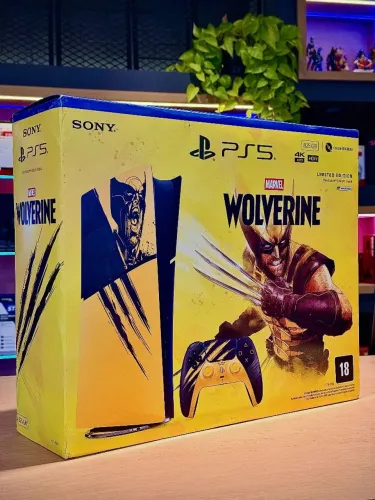 Console Playstation 5 Edição Limitada Marvels Wolverine Novo Lacrado Original Pronta