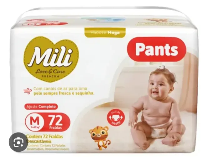 Fraldas Pants da Milly