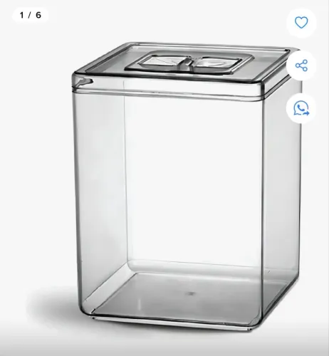 Potes de acrílicos seminovos 