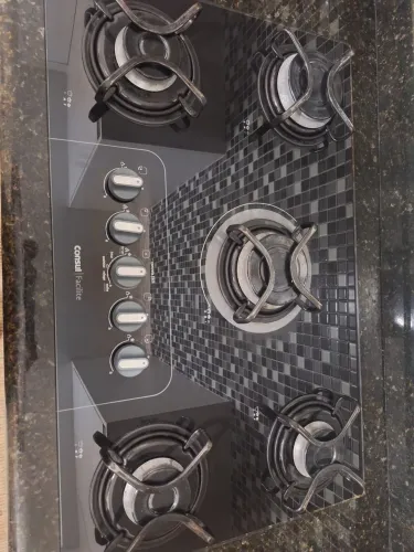 Cooktop 5 bocas Consul - excelente estado de conservação