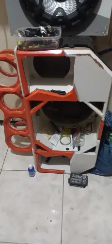 Estrutura de som C/painel de modulo com fiação completa