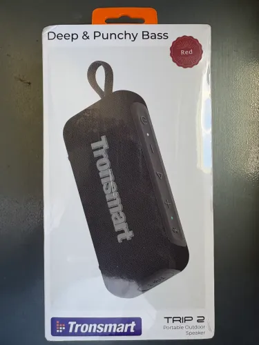 Caixa Bluetooth Tronsmart Trip 2 (vermelha)