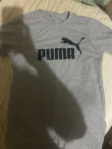 camiseta puma, cinza. Nova.