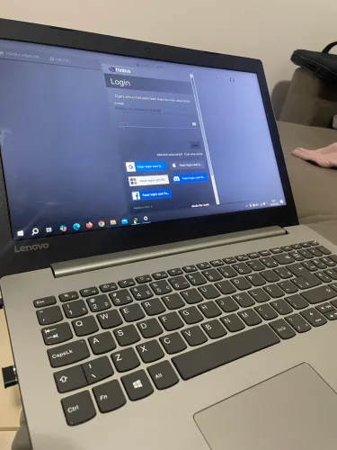 NOTEBOOK LENOVO CORE i5 8ª GERAÇÃO - 8GB RAM + SSD 256GB + HD 1TB
