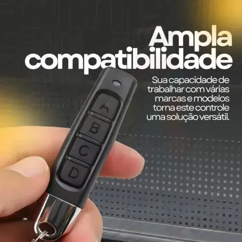 Controle Portão Universal Copiador Clone 433mhz - Gtech