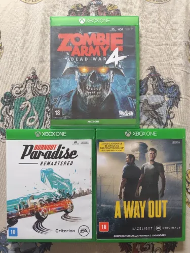 Lote jogos Xbox One