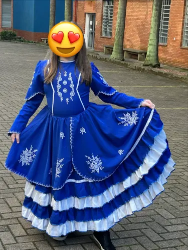 Vestido de prenda