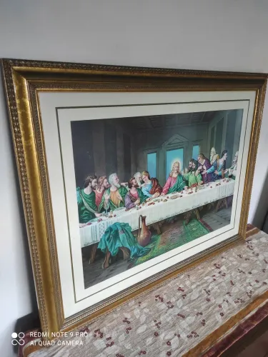 Quadro de parede,Santa Ceia: