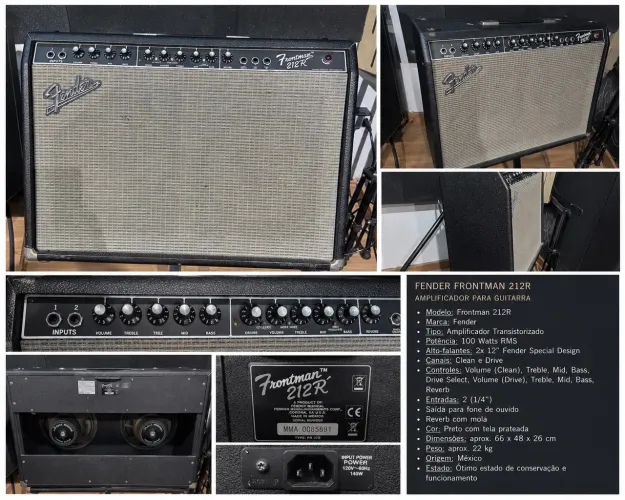 Fender Frontman 212R - 100W RMS - 2x12?