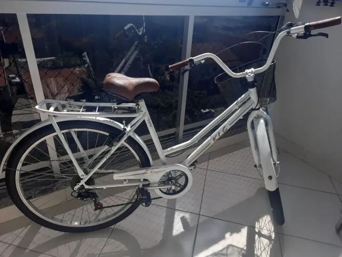 Bicicleta Retro com 6 marchas