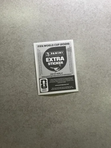 Erling Haaland extra sticker bordô oficial Panini 