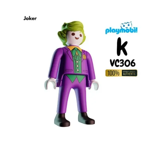 Coringa Colecionáveis Surpresas Kinder Ovo DC Playmobil 2026