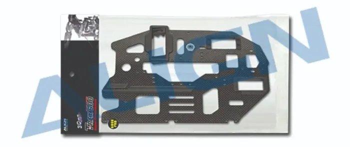 T-rex 600pro Carbon Main Frame(l)/2.0mm H60210t