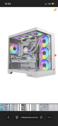 Gabinete SuperFrame Vhagar + 10 Fans
