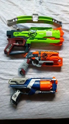 Kit Nerf original - 3 modelos (ótimo estado)