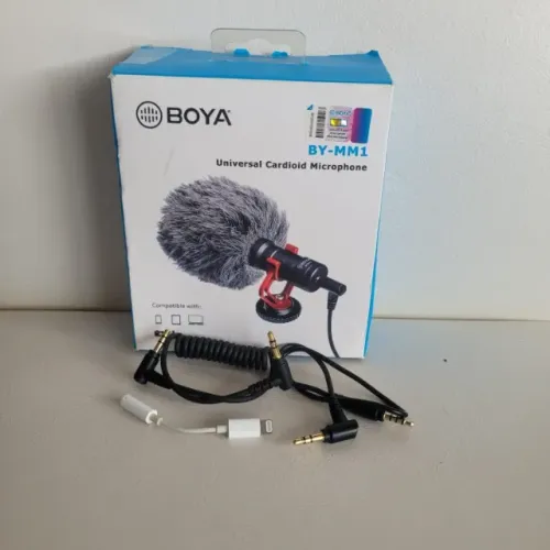 Microfone universal cardioid Boya BY-MM1