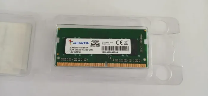 Memória RAM Notebook 4GB DDR4 3200MHz ADATA - Original