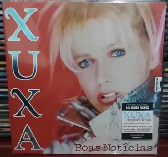 LP Disco de Vinil Xuxa Boas Notícias - Disco de Vinil Preto - Não Lacrado