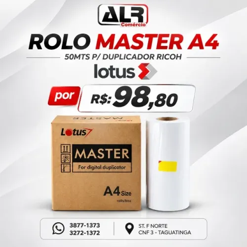 ROLO MASTER TERMICO P/ DIPLICADOR RICOH