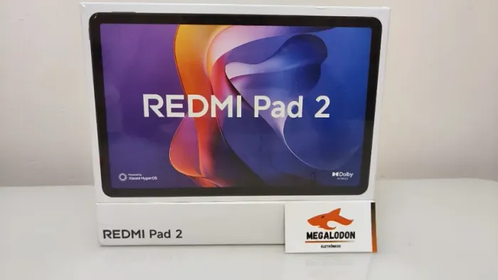 Redmi Pad 2 256GB-8GB, Novo(lacrado), NF e garantia, entregamos