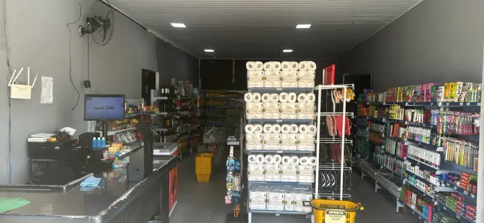 Vende-se mercadinho completo menos o ponto