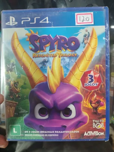 Spyro Reignited Trilogy Midia Física