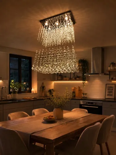 Lustre de cristal para Seu lar