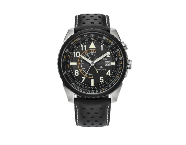 Relógio masculino Citizen Eco Drive Promaster Air em aço inoxidável, quartzo, 42 mm