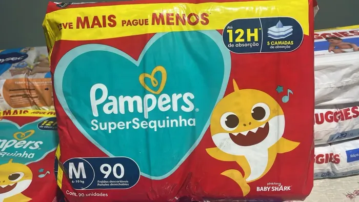 Fralda tamanho M