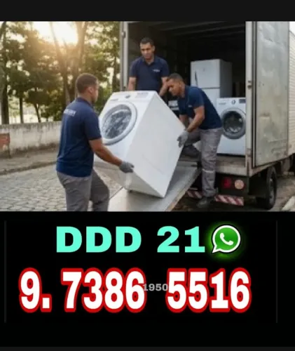 Frete, Mudanças Serviço de Entrega de Máquina de Lavar Confiável