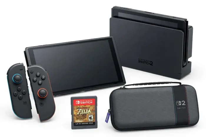 Nintendo Switch 2 ZERO + Película de Vidro + Zelda Breath of the Wild + Case
