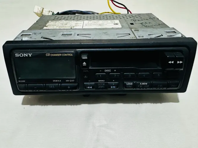Rádio toca fitas Sony xr-c117 (rádio ok / fita revisão) veículos antigos